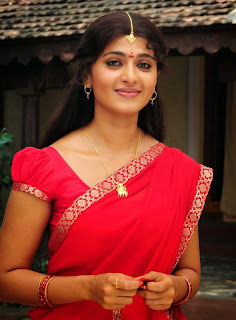 Anushka Shetty in Red Saree